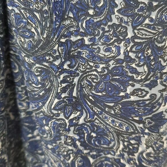 Converse One Star Womans Paisley Blue, sleeveless dress,size XL - Picture 4 of 7